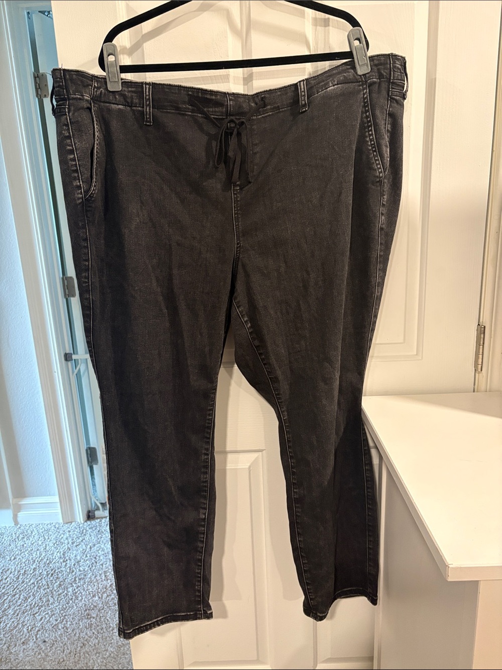 torrid Black Pull-On Jeggings with Drawstring